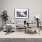 Valence Medium Gray Throw Pillow Sectional Piece