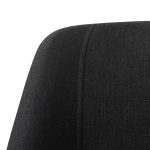 Valencia Mid-Century Modern Black Steel Charcoal Fabric Chair 20 Valencia Mid-Century Modern Black Steel Charcoal Fabric Chair