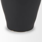 Valora Matte Black Ceramic Jug
