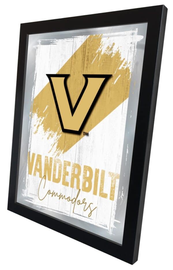 Vanderbilt University 17x22 Logo Wall Mirror Alternate