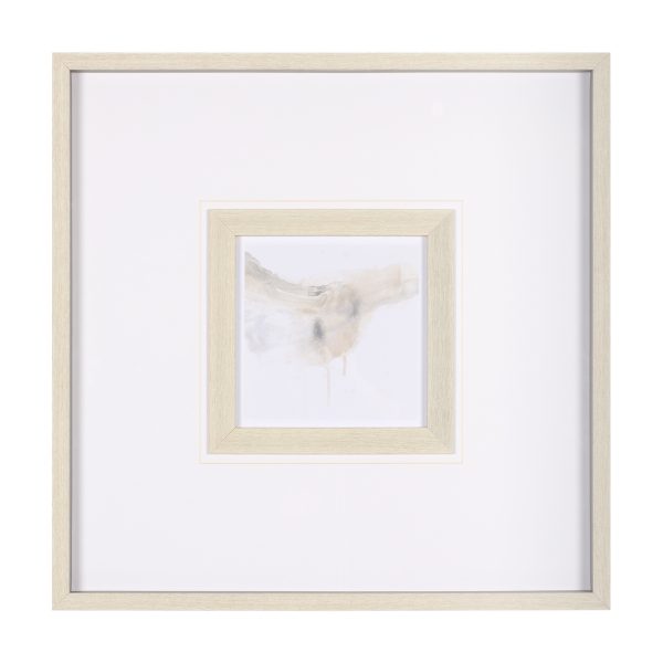 Vapor V by June Vess a Hand Embelished Textured Framed Art Print Matted under Glass