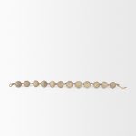 Varamala Dark Beige Paper Mache Sphere Garland
