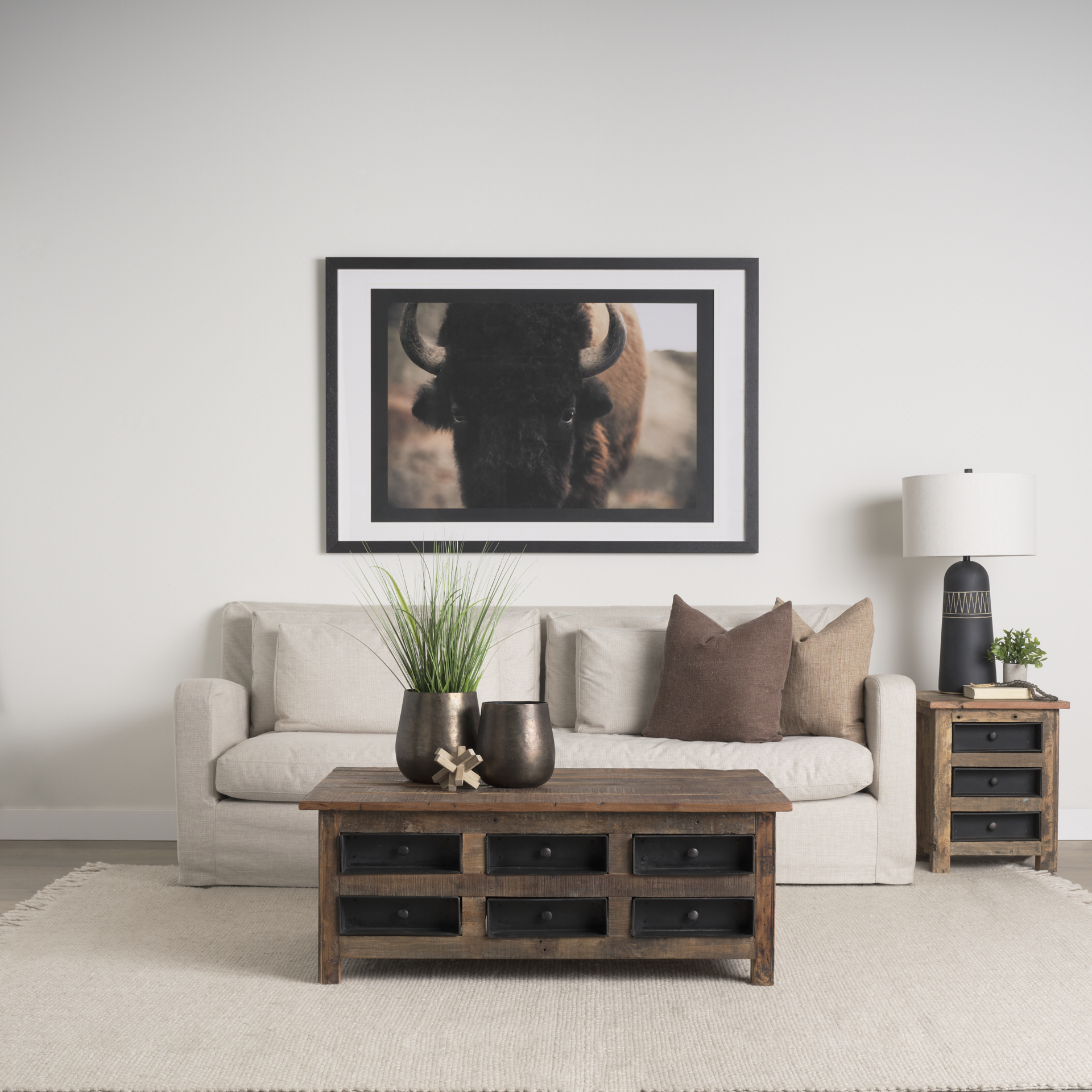 Vega II (Large) 7L x 7W Natural Wood Jack Object 3 Vega II (Large) 7L x 7W Natural Wood Jack Object - Image 3