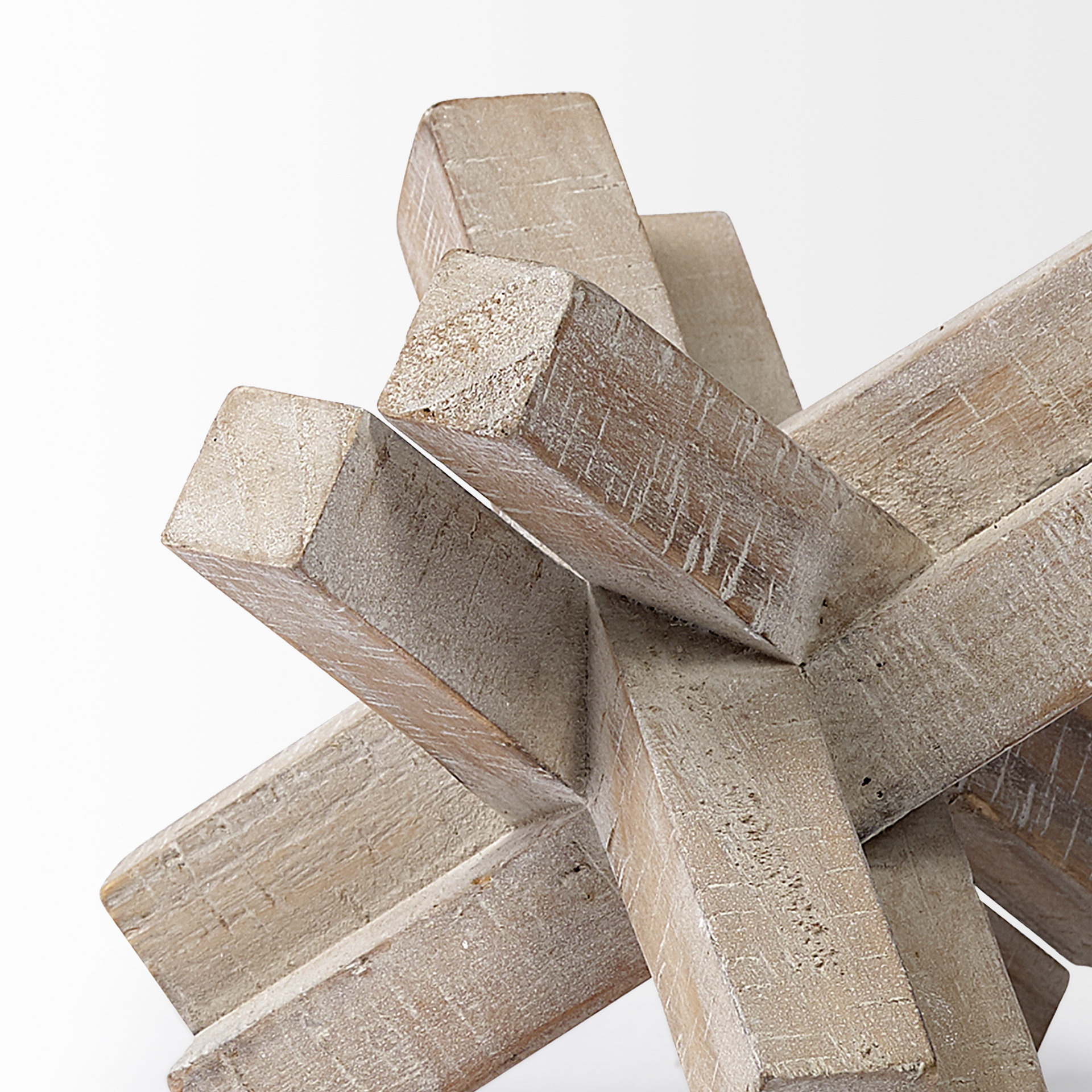 Vega II (Large) 7L x 7W Natural Wood Jack Object 7 Vega II (Large) 7L x 7W Natural Wood Jack Object - Image 7