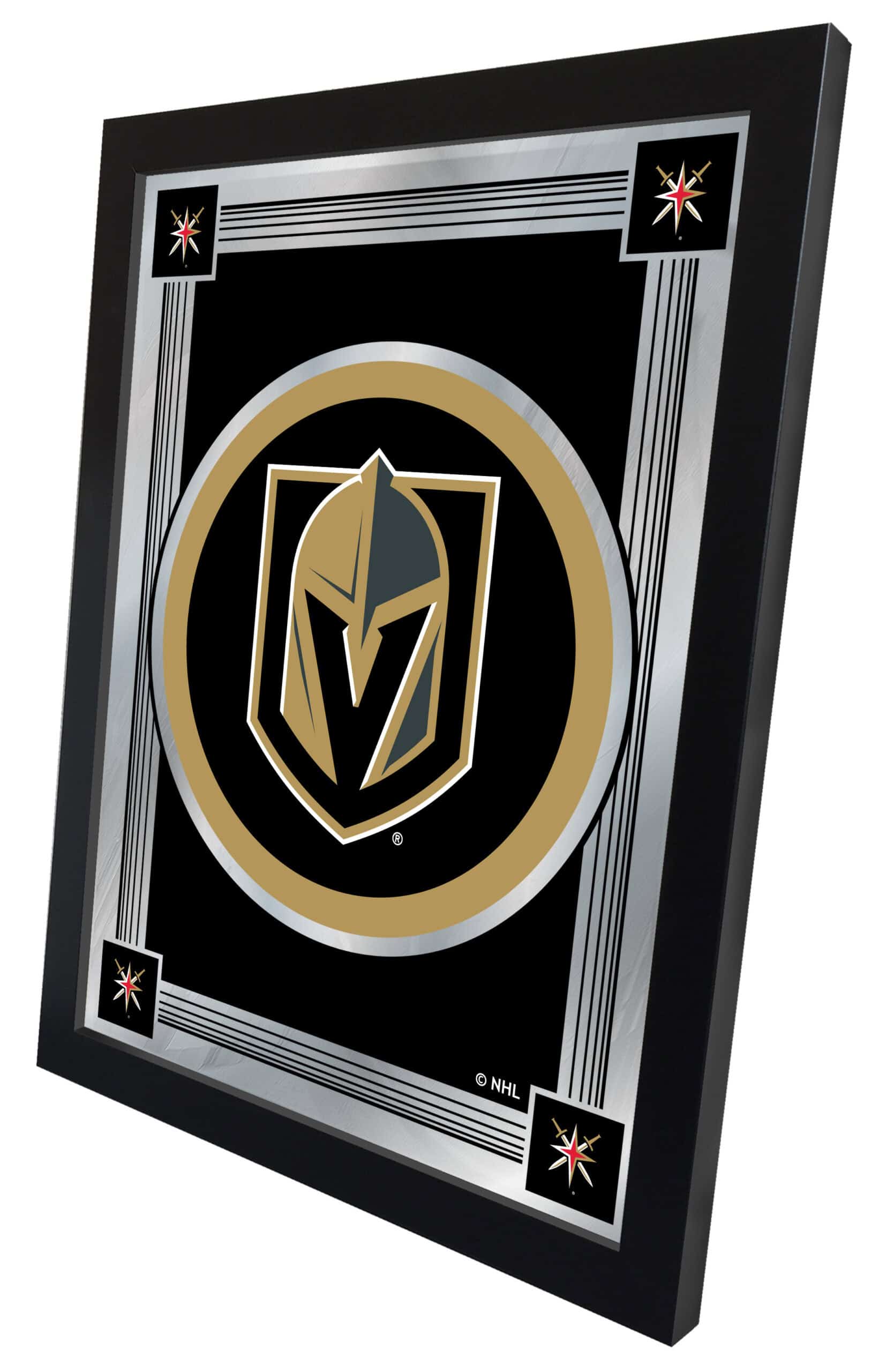 Vegas Golden Knights 17x22 Logo Wall Mirror 5 Vegas Golden Knights 17x22 Logo Wall Mirror