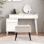 Velvet Storage Ottoman with Hinged Lid and Solid Wood Legs 36 Velvet Storage Ottoman with Hinged Lid and Solid Wood Legs
