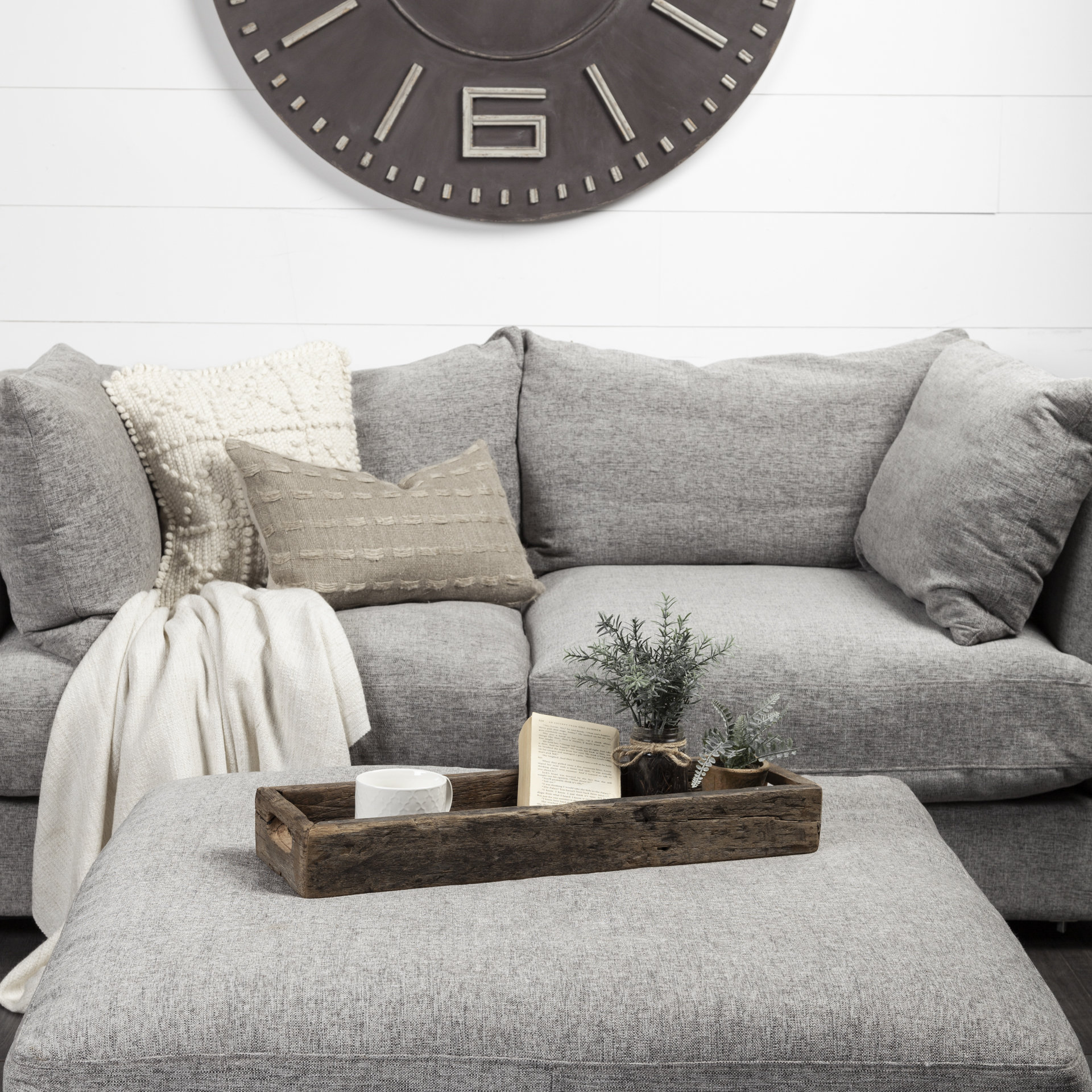 Vernon (Small) 24L x 7W Brown Reclaimed Wood Tray 5 Vernon (Small) 24L x 7W Brown Reclaimed Wood Tray - Image 5