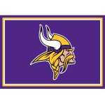 Vikings 3x4 Spirit Area Rug Officially Licensed NFL