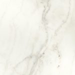 Vincent 33" Octagonal White Marble Tabletop w/ Gold Metal Base Coffee Table