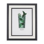 Vintage Cocktails-Mojito by Gwen Aspell Hand Embelished Textured Framed Art Print Matted under Glass 9 Vintage Cocktails-Mojito by Gwen Aspell Hand Embelished Textured Framed Art Print Matted under Glass