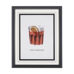 Vintage Cocktails-Old Fashion by Gwen Aspell Hand Embelished Framed Art Print Matted under Glass 8 Vintage Cocktails-Old Fashion by Gwen Aspell Hand Embelished Framed Art Print Matted under Glass