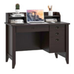 Vintage Computer Desk with Storage Shelves and Drawers for Home 39 Vintage Computer Desk with Storage Shelves and Drawers for Home