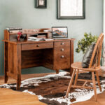 Vintage Computer Desk with Storage Shelves and Drawers for Home 50 Vintage Computer Desk with Storage Shelves and Drawers for Home