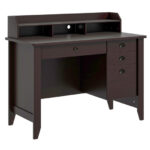 Vintage Computer Desk with Storage Shelves and Drawers for Home 38 Vintage Computer Desk with Storage Shelves and Drawers for Home