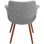 Vintage Flair Light Grey Mid-Century Modern Accent Chair 27 Vintage Flair Light Grey Mid-Century Modern Accent Chair