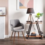 Vintage Flair Light Grey Mid-Century Modern Accent Chair 16 Vintage Flair Light Grey Mid-Century Modern Accent Chair