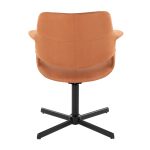 Vintage Flair Sedona Faux Leather Swivel Accent Chair