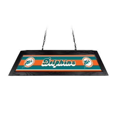 Vintage Miami Dolphins 42 Inch Acrylic Billiard Lamp