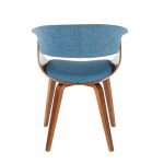 Vintage Mod Blue Mid-Century Modern Dining Chairs (Set of 2) 21 Vintage Mod Blue Mid-Century Modern Dining Chairs (Set of 2)