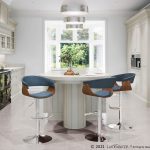 Vintage Mod Blue Mid-Century Modern Swivel Barstool 11 Vintage Mod Blue Mid-Century Modern Swivel Barstool