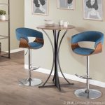 Vintage Mod Blue Mid-Century Modern Swivel Barstool 10 Vintage Mod Blue Mid-Century Modern Swivel Barstool