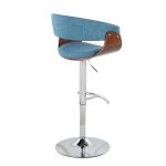 Vintage Mod Blue Mid-Century Modern Swivel Barstools (Set of 2) 19 Vintage Mod Blue Mid-Century Modern Swivel Barstools (Set of 2)