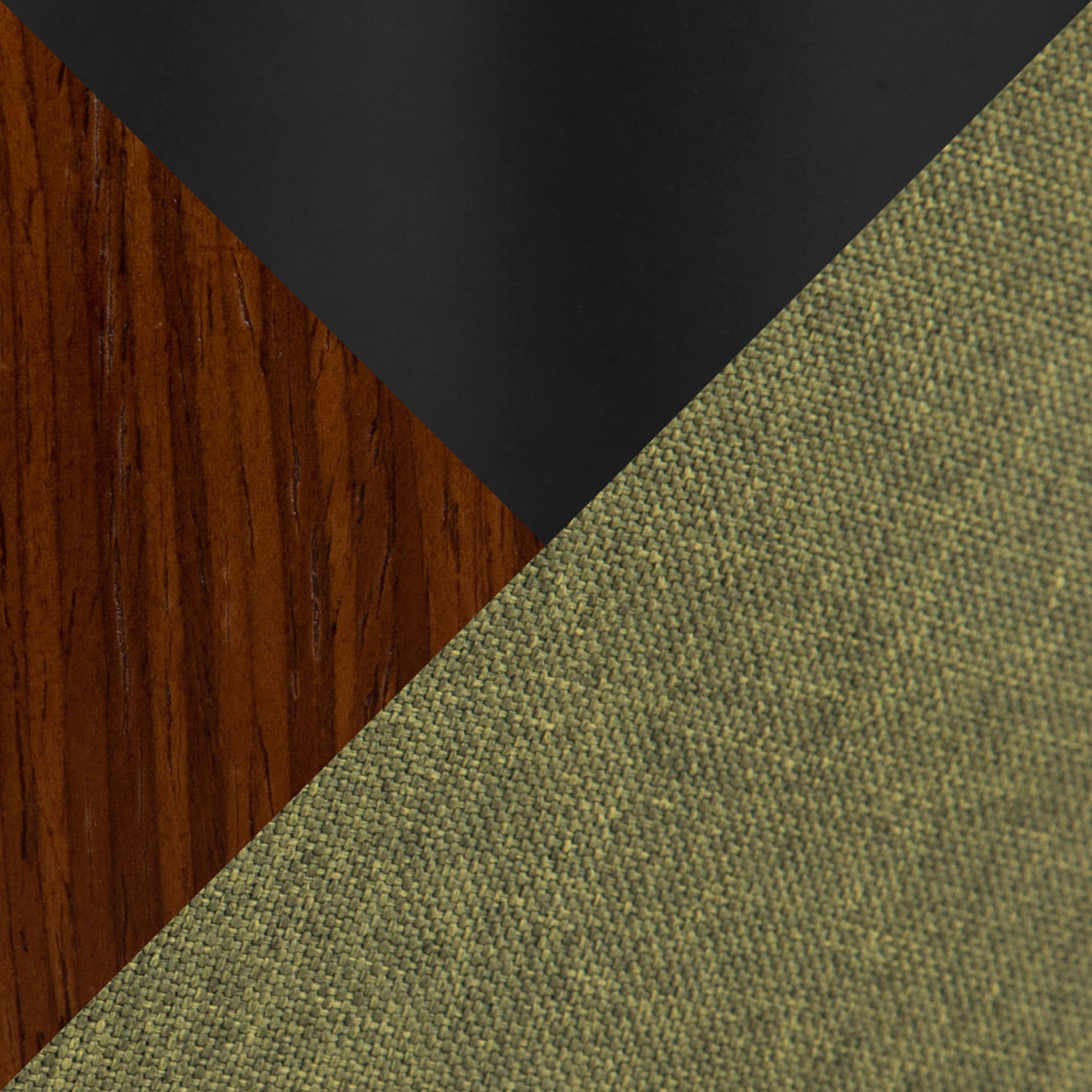 Vintage Mod Green Fabric Mid-Century Modern Office Chair 8 Vintage Mod Green Fabric Mid-Century Modern Office Chair - Image 8