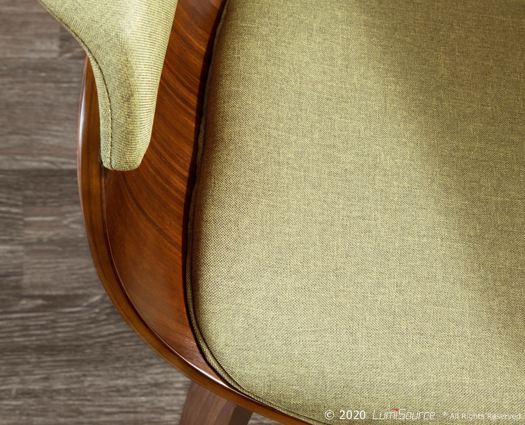 Vintage Mod Green Mid-Century Modern Dining Chairs (Set of 2) 3 Vintage Mod Green Mid-Century Modern Dining Chairs (Set of 2) - Image 3