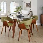 Vintage Mod Green Mid-Century Modern Dining Chairs (Set of 2) 24 Vintage Mod Green Mid-Century Modern Dining Chairs (Set of 2)