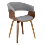 Vintage Mod Light Grey Mid-Century Modern Dining Chairs (Set of 2) 12 Vintage Mod Light Grey Mid-Century Modern Dining Chairs (Set of 2)