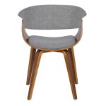 Vintage Mod Light Grey Mid-Century Modern Dining Chairs (Set of 2) 15 Vintage Mod Light Grey Mid-Century Modern Dining Chairs (Set of 2)