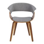 Vintage Mod Light Grey Mid-Century Modern Dining Chairs (Set of 2) 16 Vintage Mod Light Grey Mid-Century Modern Dining Chairs (Set of 2)
