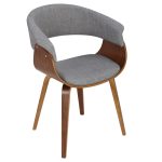 Vintage Mod Light Grey Mid-Century Modern Dining Chairs (Set of 2) 17 Vintage Mod Light Grey Mid-Century Modern Dining Chairs (Set of 2)