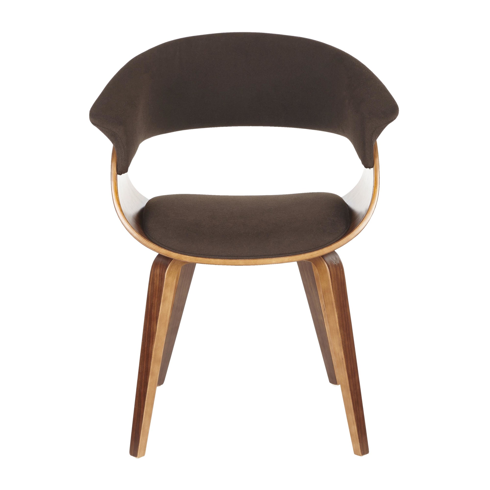 Vintage Mod Walnut Espresso Mid-Century Modern Accent Dining Chair 11 Vintage Mod Walnut Espresso Mid-Century Modern Accent Dining Chair - Image 11