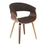 Vintage Mod Walnut Espresso Mid-Century Modern Accent Dining Chair 21 Vintage Mod Walnut Espresso Mid-Century Modern Accent Dining Chair