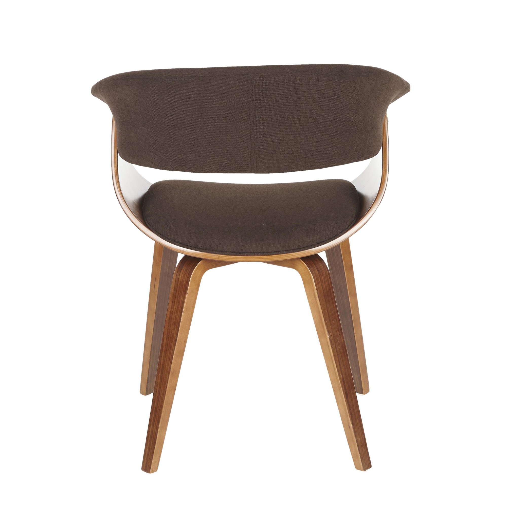 Vintage Mod Walnut Espresso Mid-Century Modern Accent Dining Chair 10 Vintage Mod Walnut Espresso Mid-Century Modern Accent Dining Chair - Image 10