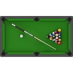Vintage Patriots Laser Etched Maple Billiard Cue