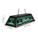 Vintage Philadelphia Eagles 42 Inch Acrylic Billiard Lamp