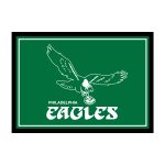 Vintage Philadelphia Eagles 4x6 Spirit Area Rug