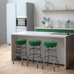 Vintage Philadelphia Eagles Chrome Bar Stool