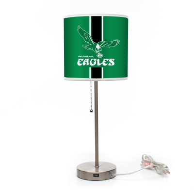 Vintage Philadelphia Eagles Chrome USB Charging Lamp
