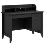 Vintage Computer Desk with Storage Shelves and Drawers for Home 31 Vintage Computer Desk with Storage Shelves and Drawers for Home