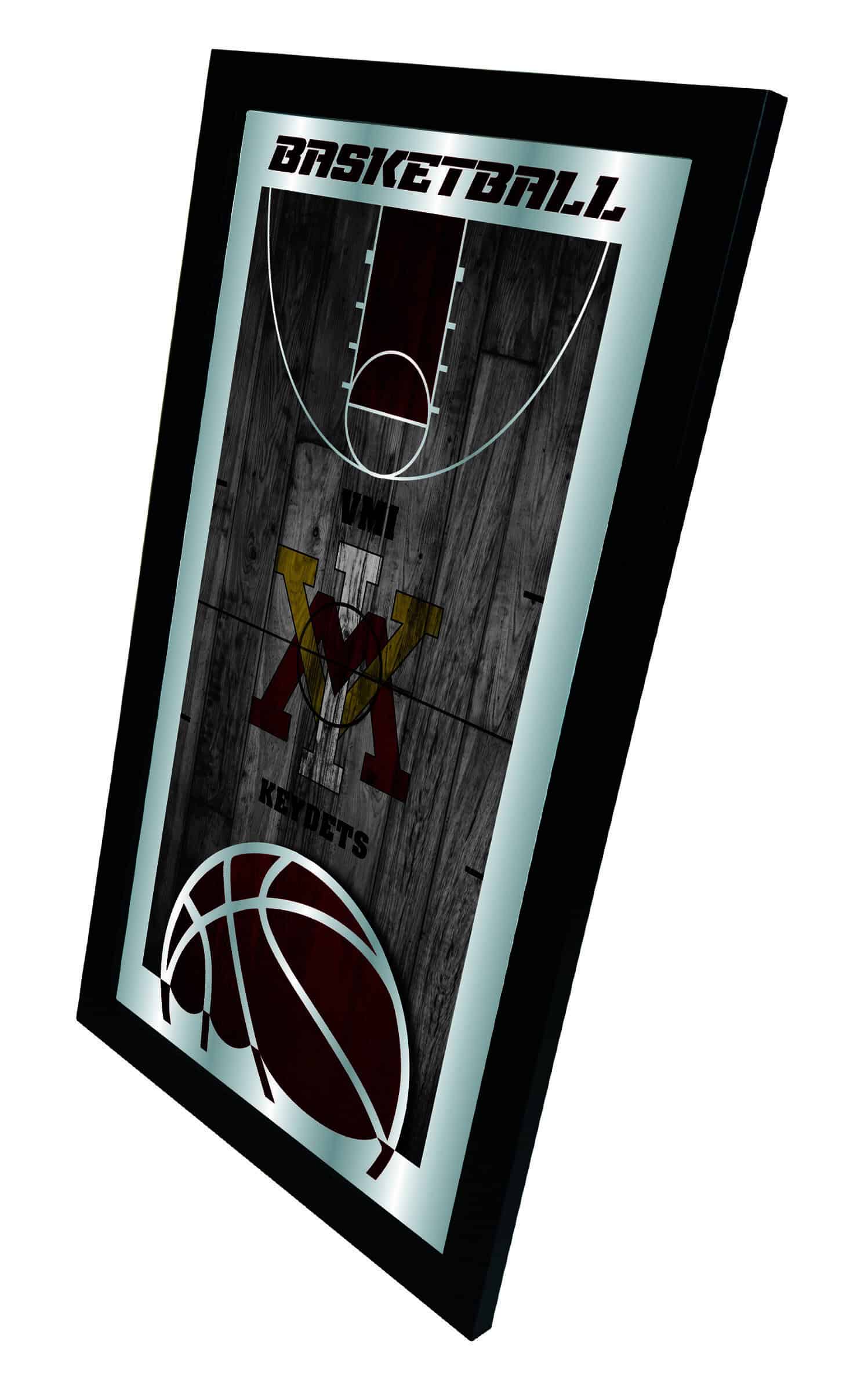 Virginia Military Institute 15x26 Basketball Wall Mirror 5 Virginia Military Institute 15x26 Basketball Wall Mirror