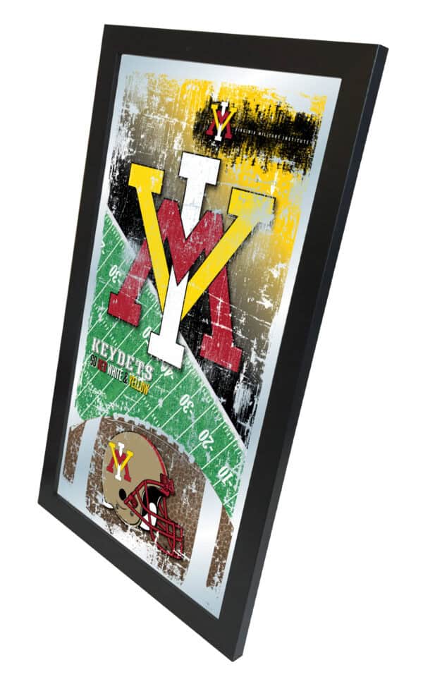 Virginia Military Institute 15x26 Football Wall Mirror
