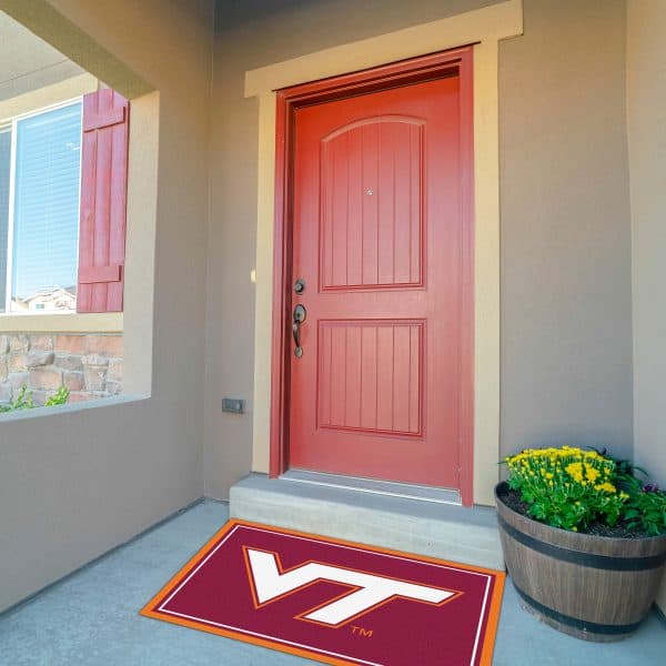 Virginia Tech 3x4 Area Rug 1