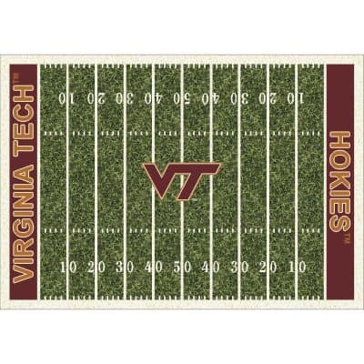 Virginia Tech 6x8 Homefield Rug