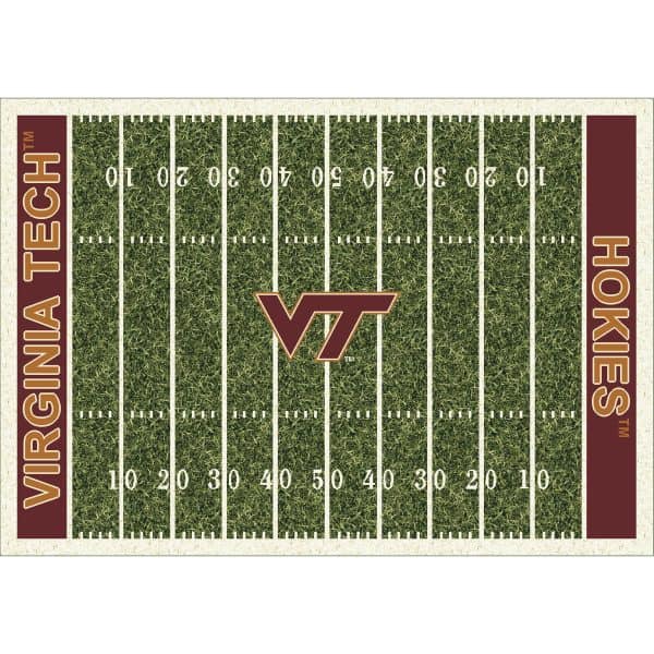 Virginia Tech 8x11 Homefield Rug 1