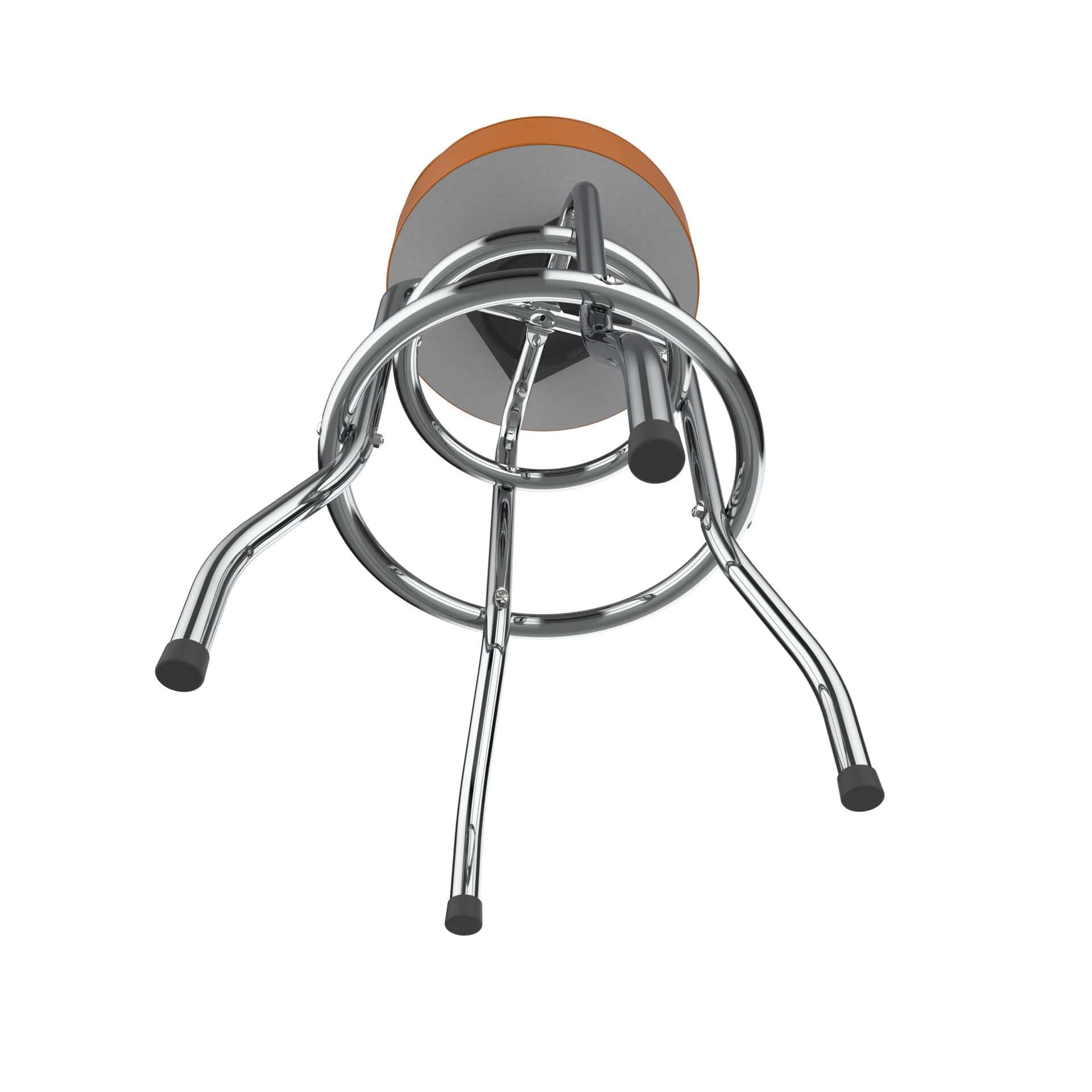 Virginia Tech Chrome Bar Stool 3 Virginia Tech Chrome Bar Stool - Image 3