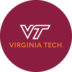 Virginia Tech Chrome Bar Stool