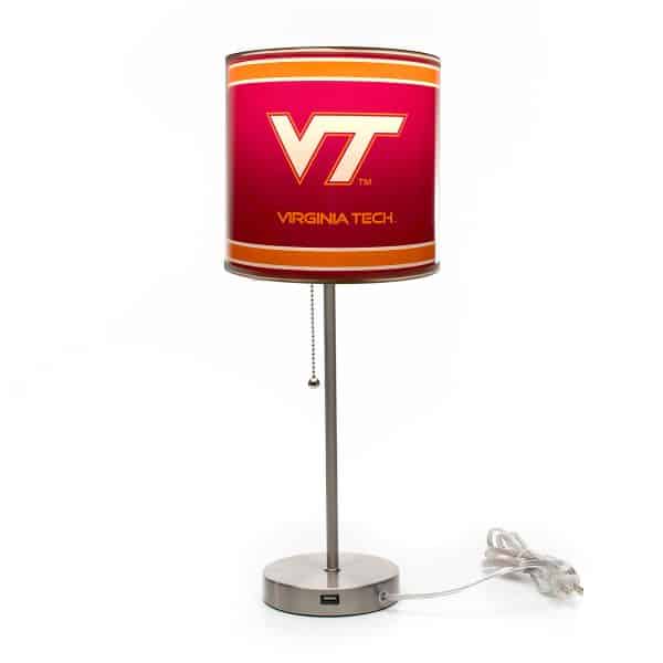 Virginia Tech Chrome Lamp 3